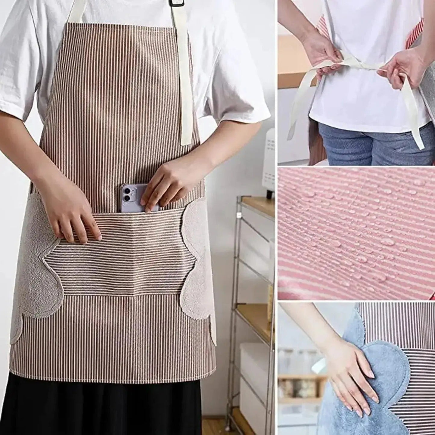 Gastronomická Zástěra Voděodolná s Kapsou (89920001)