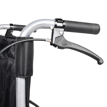 Invalidní vozík ocelový s toaletou pro seniory (8019)