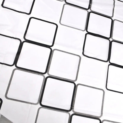 Závěs do sprchy 200x240 s 12 háčky (8431)