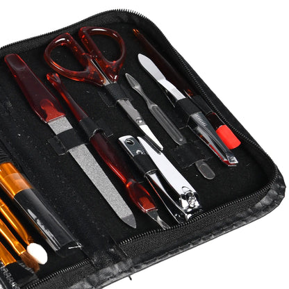 Sada na manikúru a pedikúru 13 kusů v pouzdře (C026)