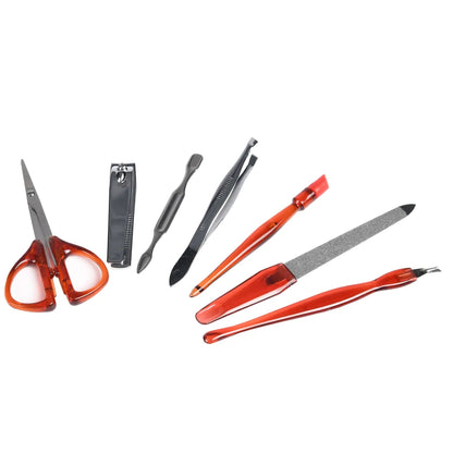 Sada na manikúru a pedikúru 13 kusů v pouzdře (C026)