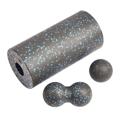 Sada masážní 3v1: Roller, Válec, Míč (8728)