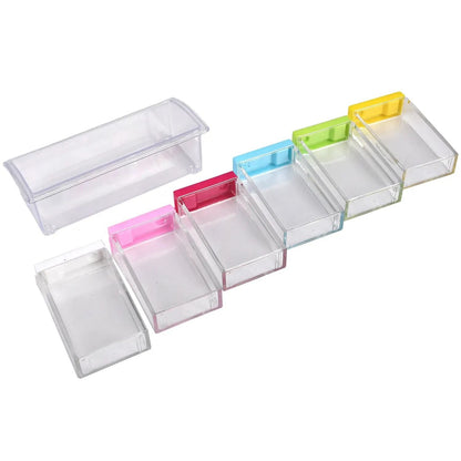 Průhledné nádoby na koření - sada 6 ks (4669)